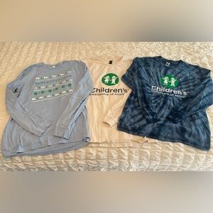 3 CHOA long sleeve tee shirts